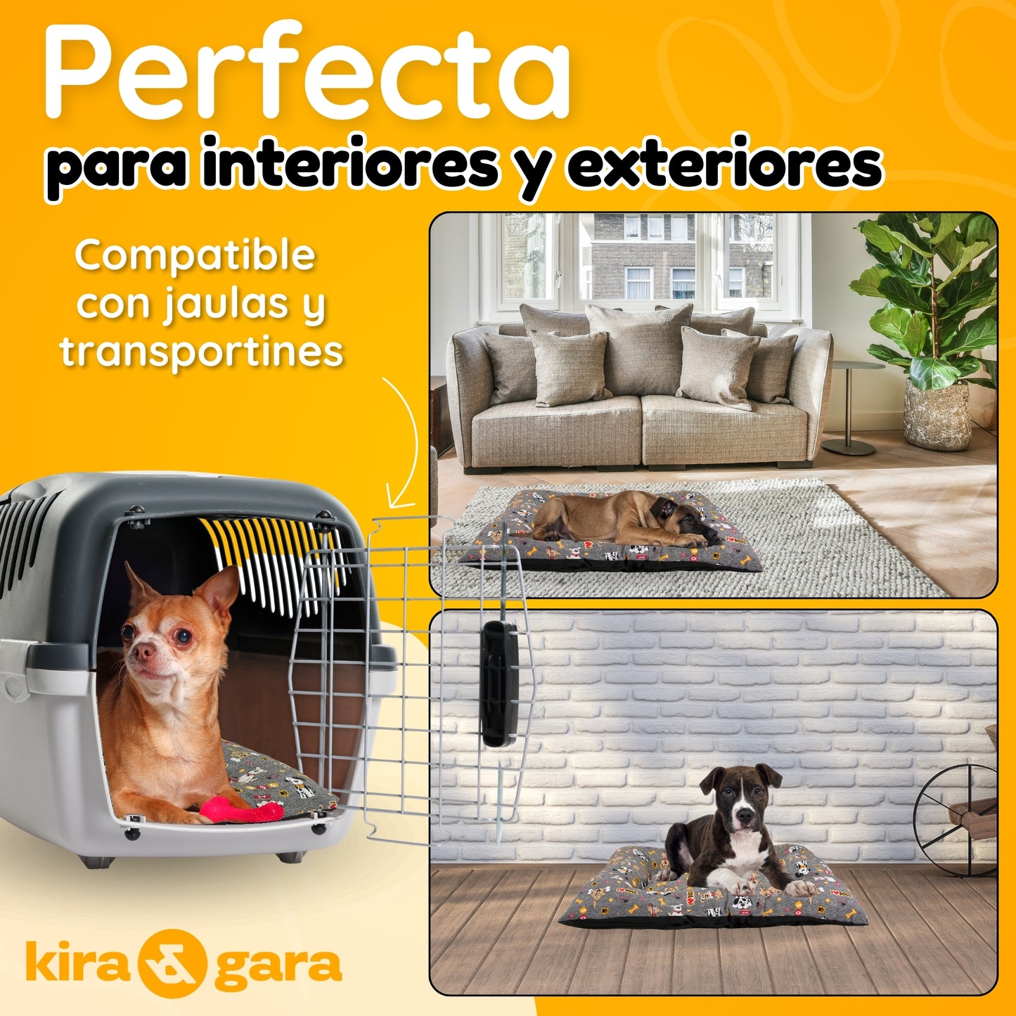Cama para Perro - Colchoneta para Perro - Cojín Perro - Colchón Perro